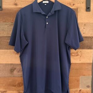 Peter Millar Navy Polo Shirt for Men